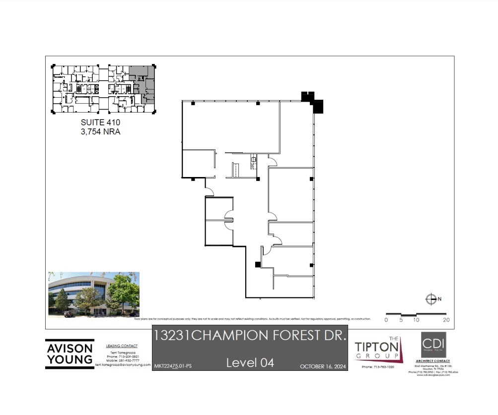 13231 Champion Forest Dr, Houston, TX for lease Floor Plan- Image 1 of 1