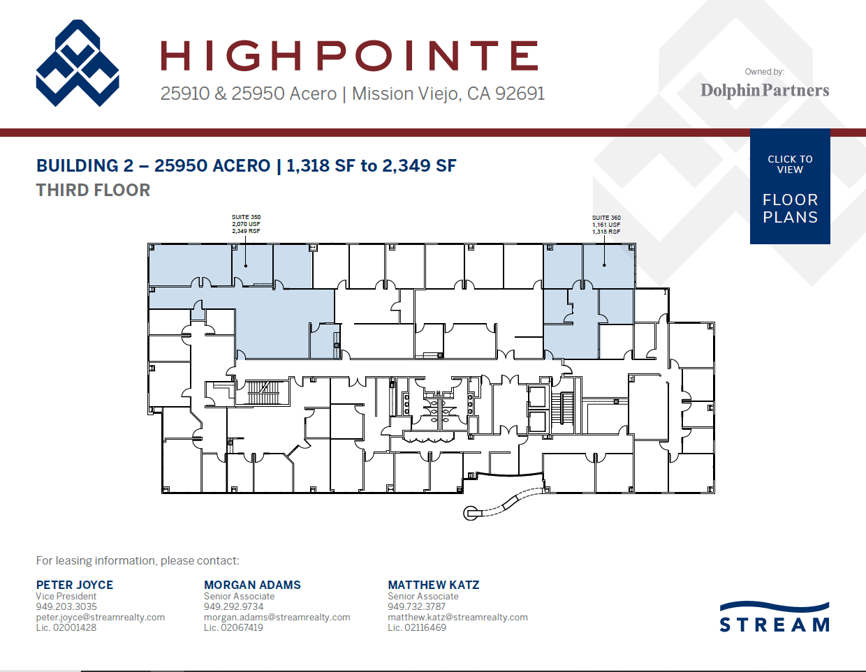 25950 Acero, Mission Viejo, CA for lease Floor Plan- Image 1 of 1