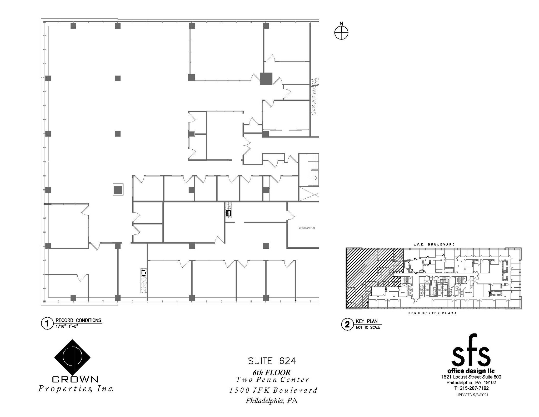 1500 John F Kennedy Blvd, Philadelphia, PA for lease Floor Plan- Image 1 of 1