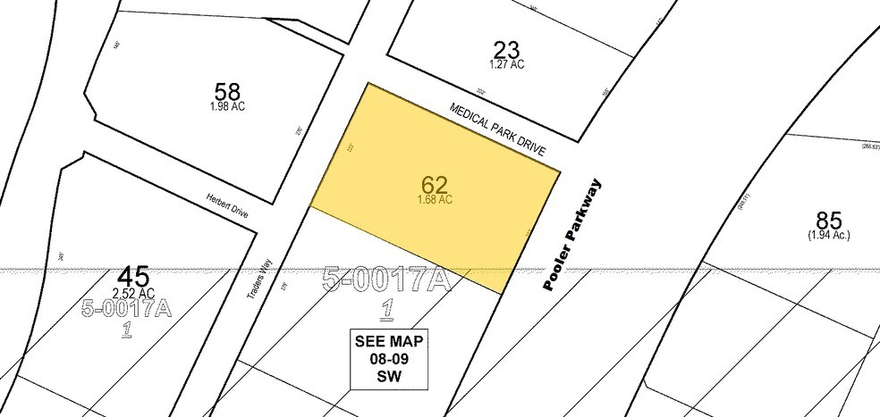 400 Pooler Pky, Pooler, GA for sale - Plat Map - Image 1 of 1