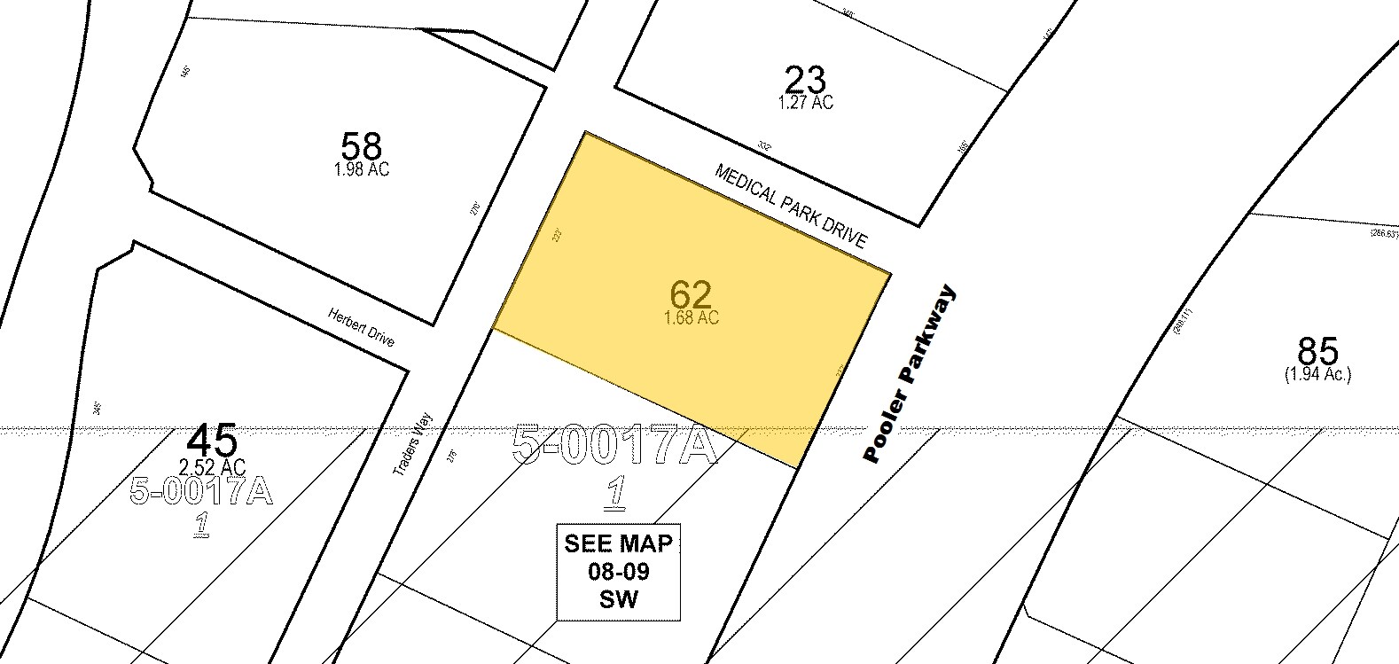 400 Pooler Pky, Pooler, GA for sale Plat Map- Image 1 of 1