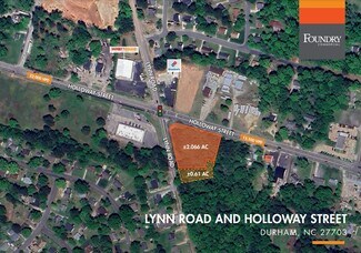More details for Lynn Rd and Holloway St, Durham, NC - Land for Sale