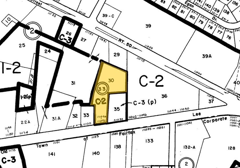 11094 Lee Hwy, Fairfax, VA for lease - Plat Map - Image 2 of 6