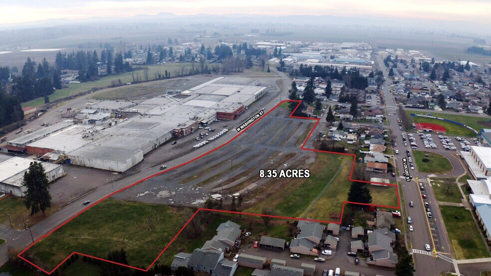 639-667 W Washington St, Stayton, OR for lease - Aerial - Image 3 of 3