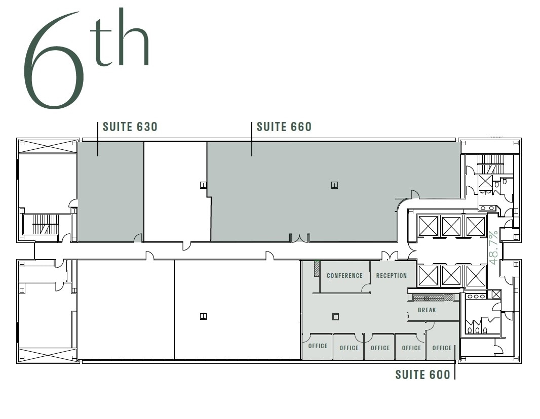 451 A St, San Diego, CA for lease Floor Plan- Image 1 of 1