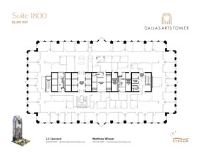 2200 Ross Ave, Dallas, TX for lease Floor Plan- Image 1 of 1