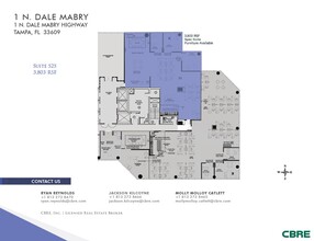 1 North Dale Mabry Hwy, Tampa, FL for lease Floor Plan- Image 1 of 4