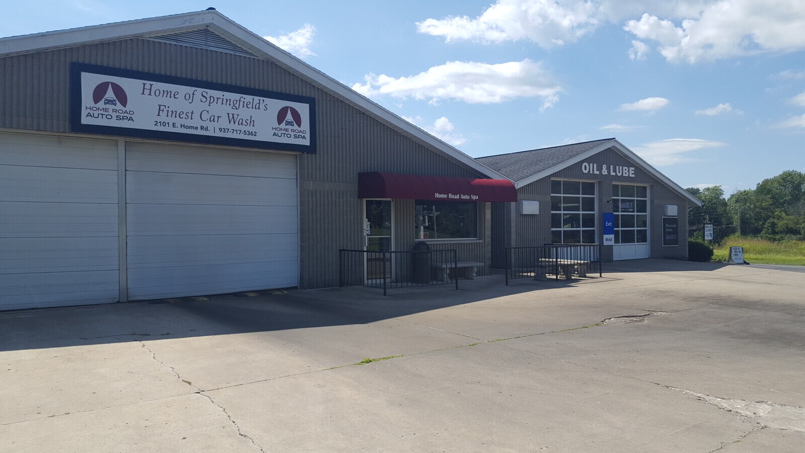 2101 E Home Rd, Springfield, OH 45503 Auto Spa Cash Wash Quick Lube