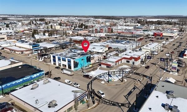 5105 51 st, Drayton Valley, AB for sale - Aerial - Image 2 of 8