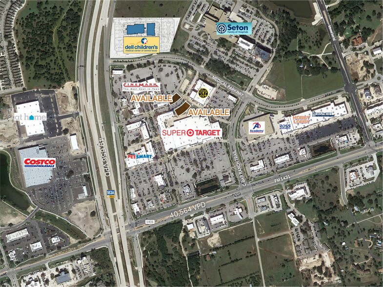 C-Bar Ranch & Medical, Cedar Park, TX for sale - Aerial - Image 1 of 1