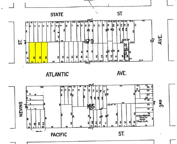 457 Atlantic Ave, Brooklyn, NY for sale - Plat Map - Image 1 of 1