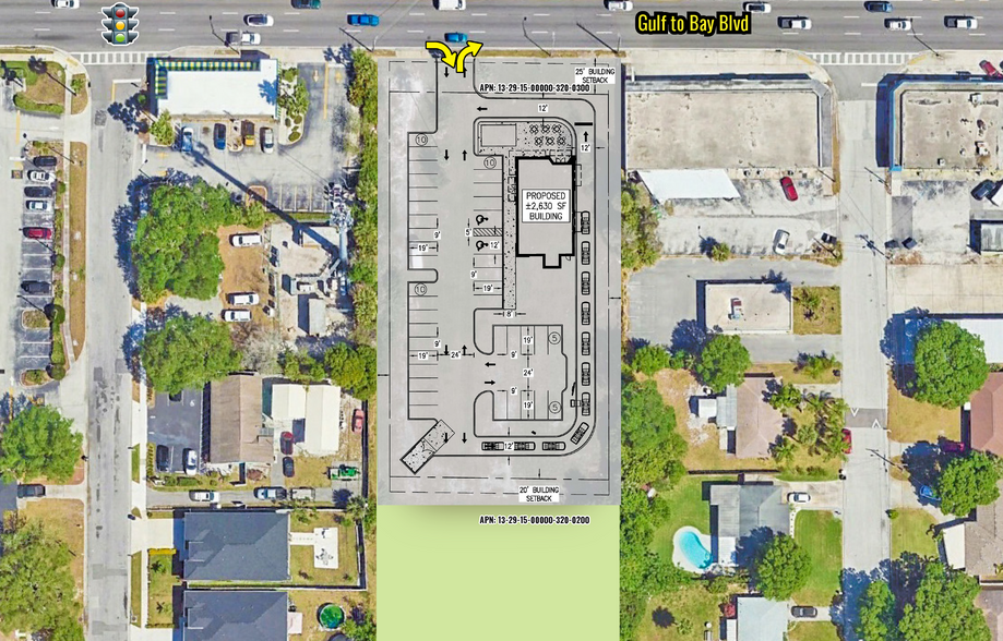 1849 Gulf To Bay Blvd, Clearwater, FL for sale - Site Plan - Image 3 of 3