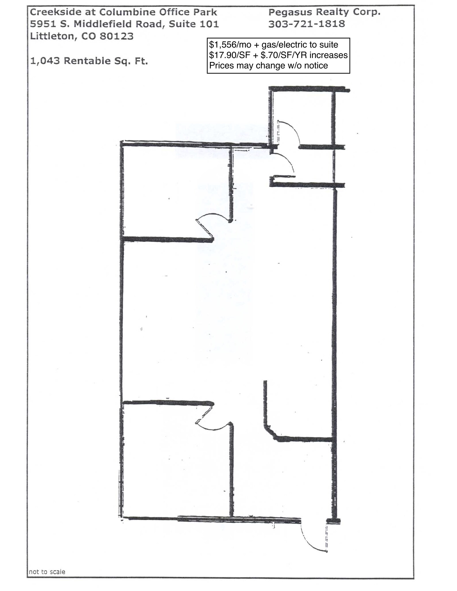 5901-5961 S Middlefield Rd, Littleton, CO for lease Floor Plan- Image 1 of 1