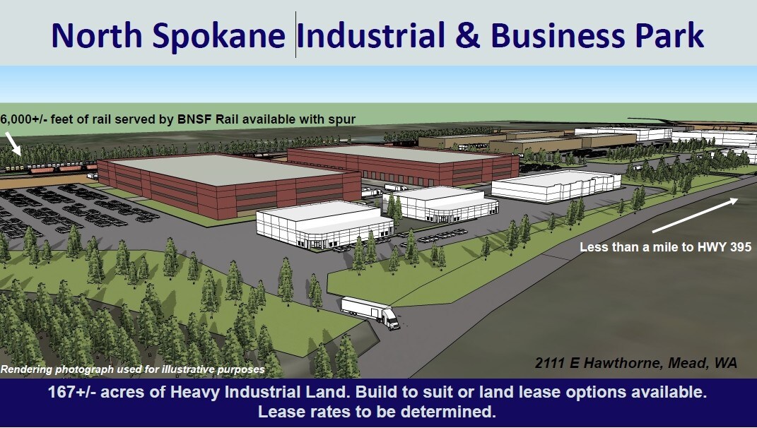 2111 E Hawthorne Rd, Mead, WA 99021 North Spokane Industrial and Business Park