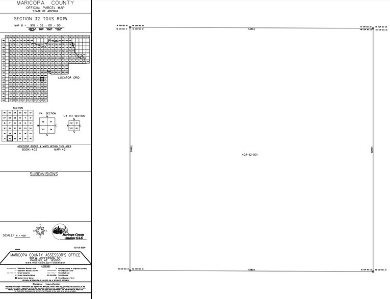 14600 Maricopa Road, Gila Bend, AZ for sale - Plat Map - Image 1 of 1