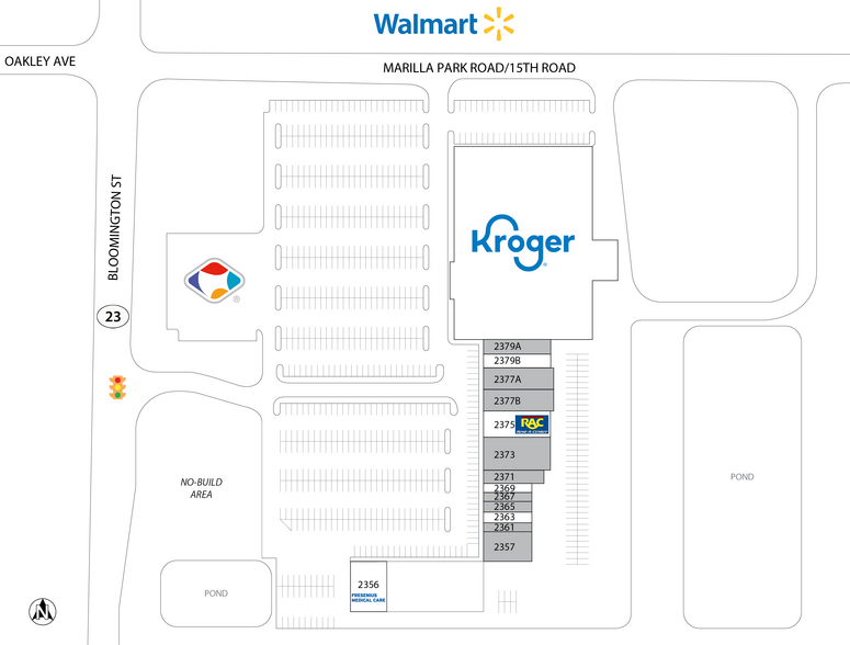 2356-2379 N Bloomington St, Streator, IL for lease - Site Plan - Image 3 of 5