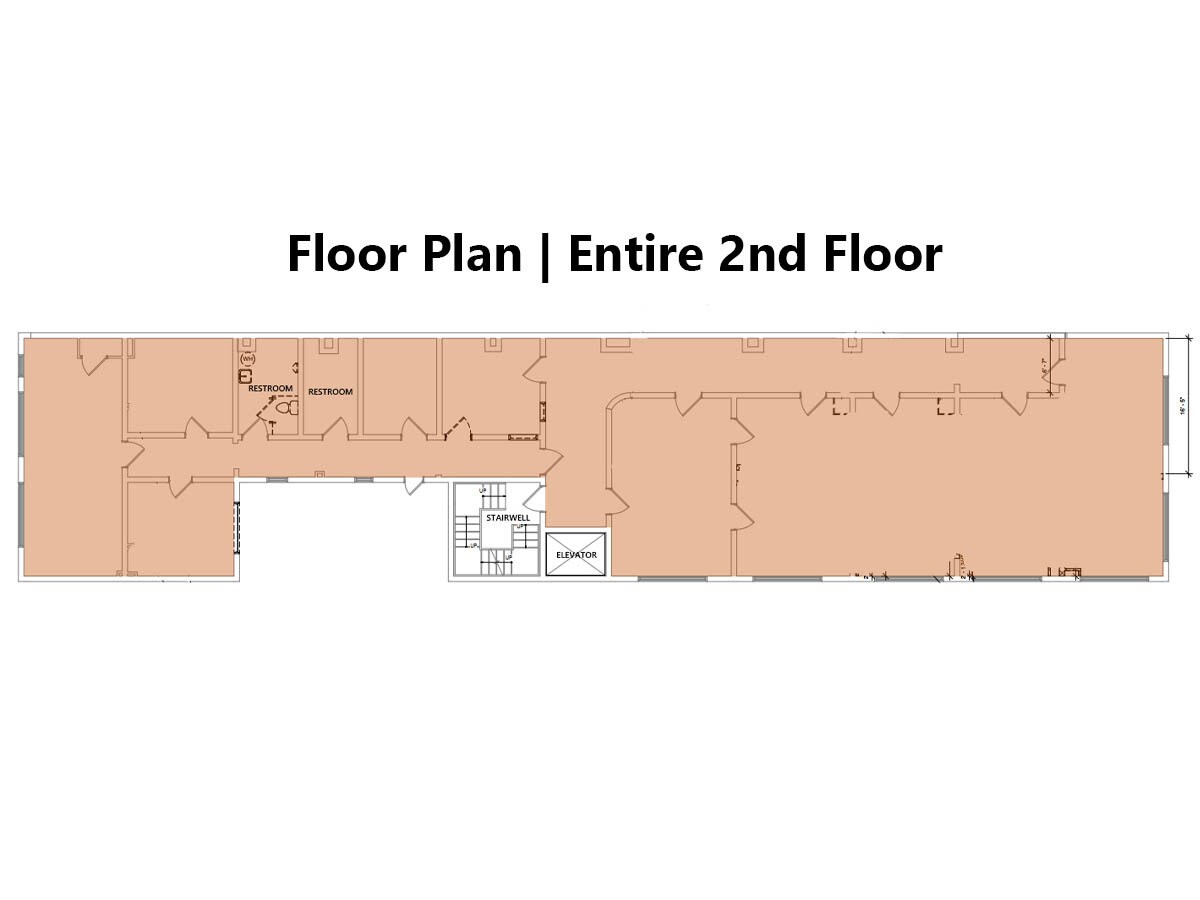 2 W Market St, York, PA for lease Floor Plan- Image 1 of 8