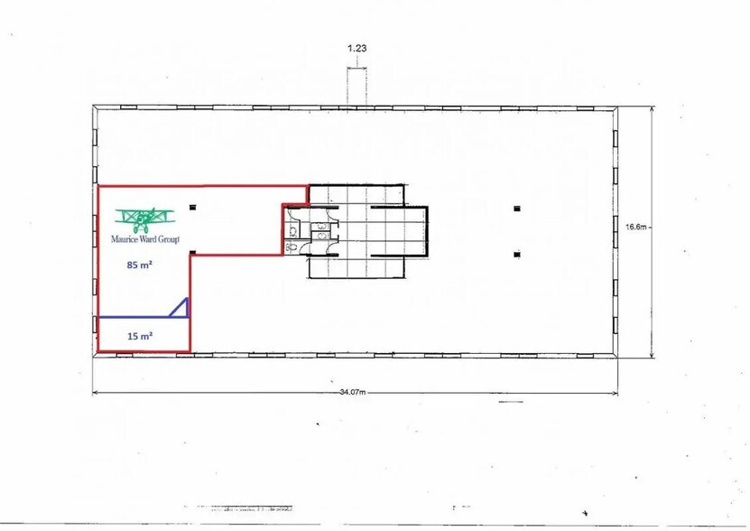 Office in Vitrolles for lease - Floor Plan - Image 3 of 3