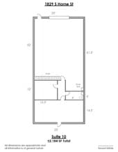 1817 S Horne St, Mesa, AZ for lease Floor Plan- Image 1 of 1