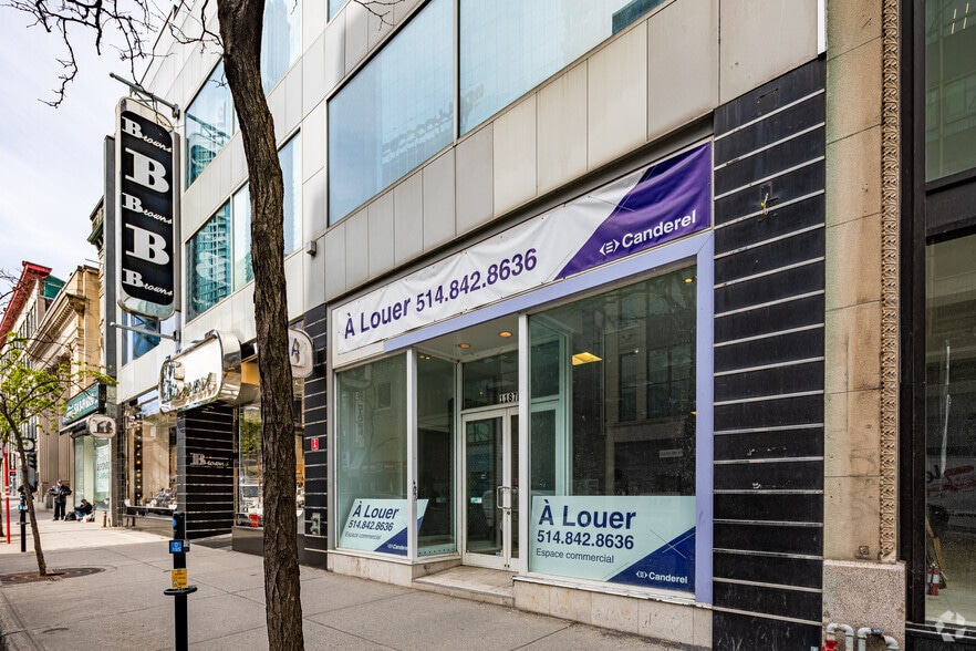 1187-1195 Rue Sainte-Catherine O, Montréal, QC for lease - Building Photo - Image 3 of 3