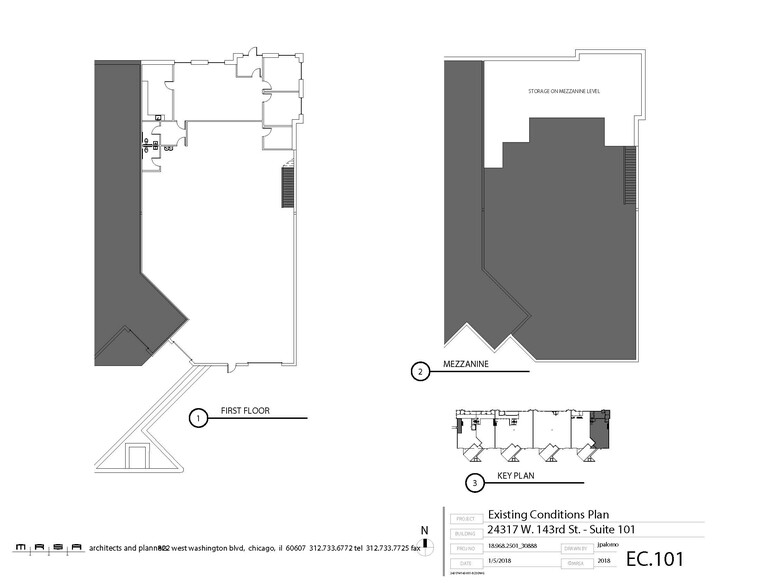 24317 W 143rd St, Plainfield, IL for lease - Floor Plan - Image 2 of 4