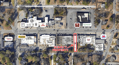 2340 Ingleside Ave, Macon-Bibb, GA - aerial  map view