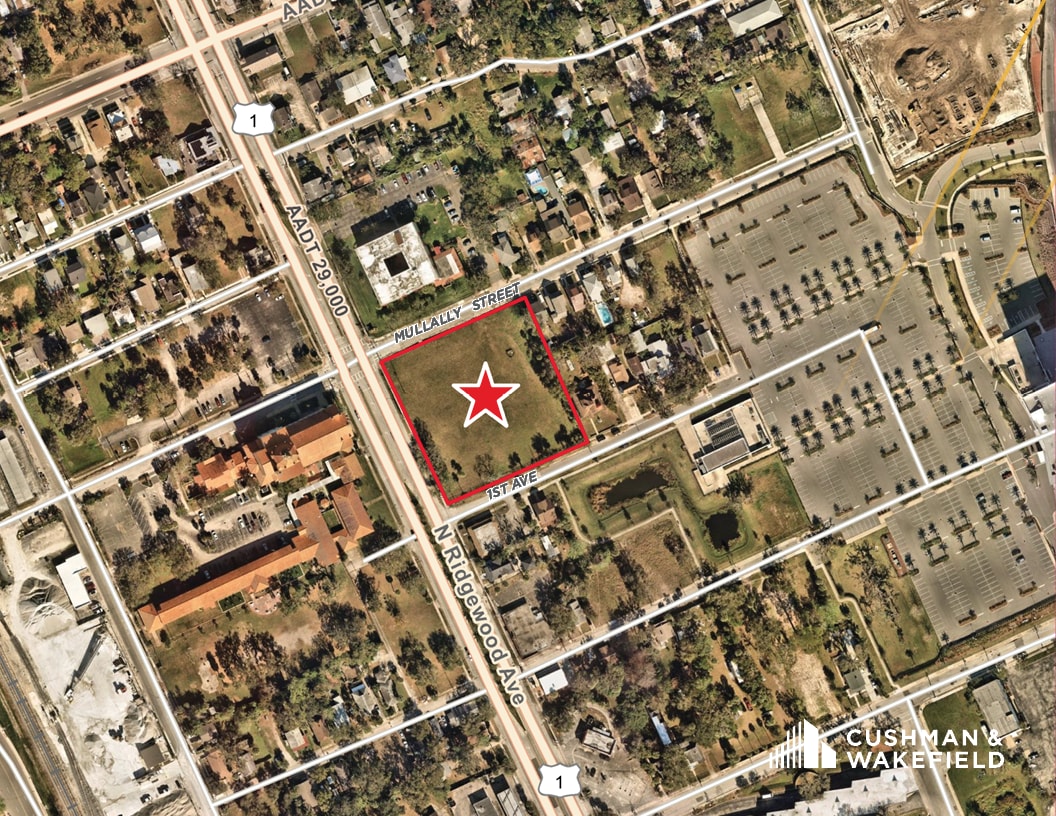 Ridgewood Ave & 1st Ave, Daytona Beach, FL for lease Primary Photo- Image 1 of 4