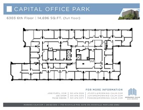 6303 Ivy Ln, Greenbelt, MD for lease Floor Plan- Image 1 of 1