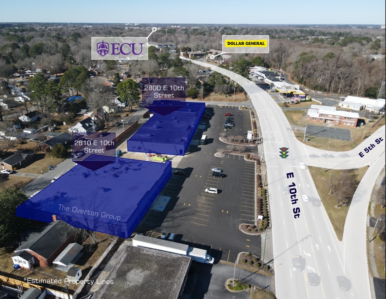 2800-2810 E 10th St, Greenville, NC for lease - Building Photo - Image 3 of 5