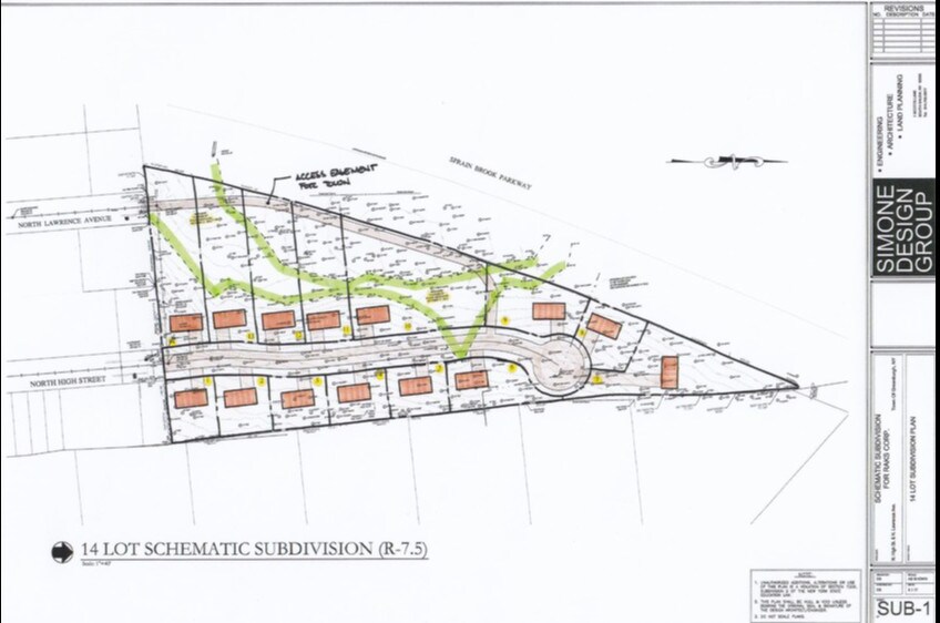 N High & Lawrence, Greenburgh, NY for sale Site Plan- Image 1 of 1