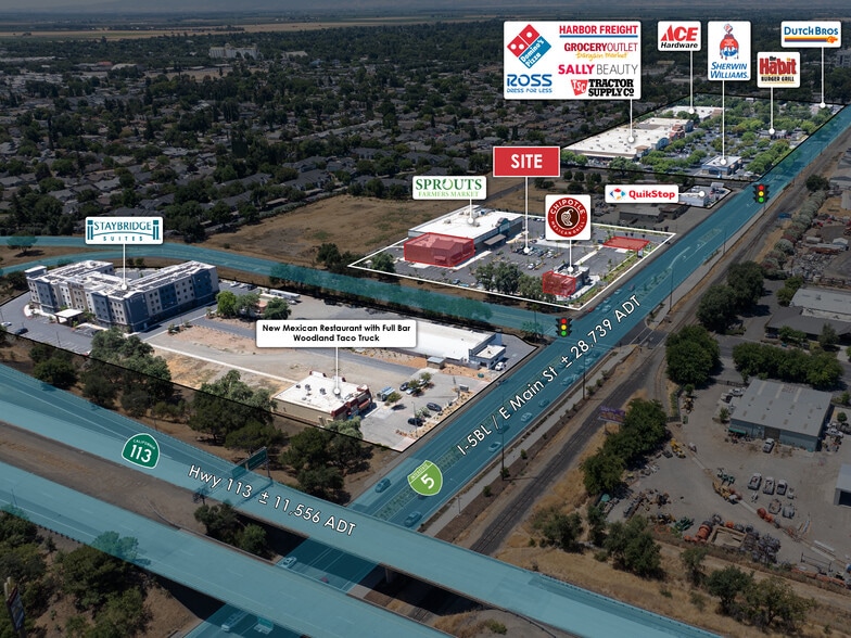 1434-1454 E Main St, Woodland, CA for lease - Building Photo - Image 3 of 11