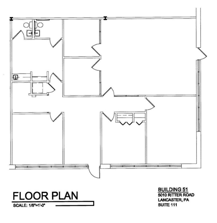 5010 Ritter Rd, Mechanicsburg, PA for lease Floor Plan- Image 1 of 1