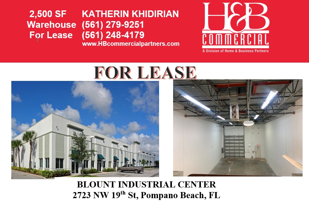 2743-2761 NW 19th St, Pompano Beach, FL for lease Building Photo- Image 1 of 11