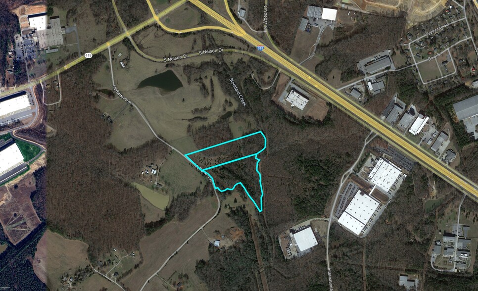 1041 McCarter Rd, Fountain Inn, SC for sale - Aerial - Image 1 of 2