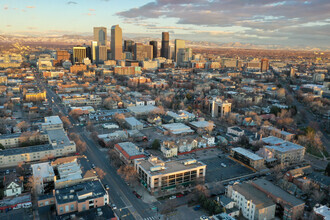 1245 E Colfax Ave, Denver, CO - aerial  map view