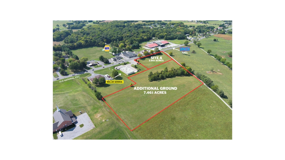 7651 Old National Pike, Boonsboro, MD for sale - Aerial - Image 2 of 3