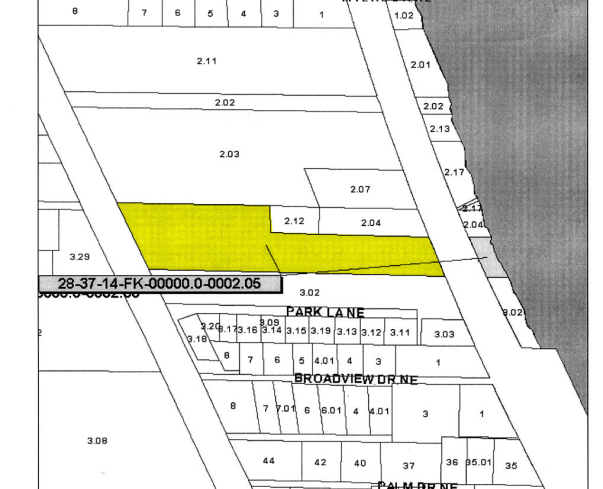 3670 Dixie Hwy NE, Palm Bay, FL for sale Plat Map- Image 1 of 1