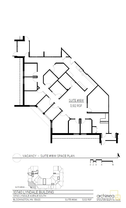 10740 Lyndale Ave S, Bloomington, MN for lease Floor Plan- Image 1 of 4