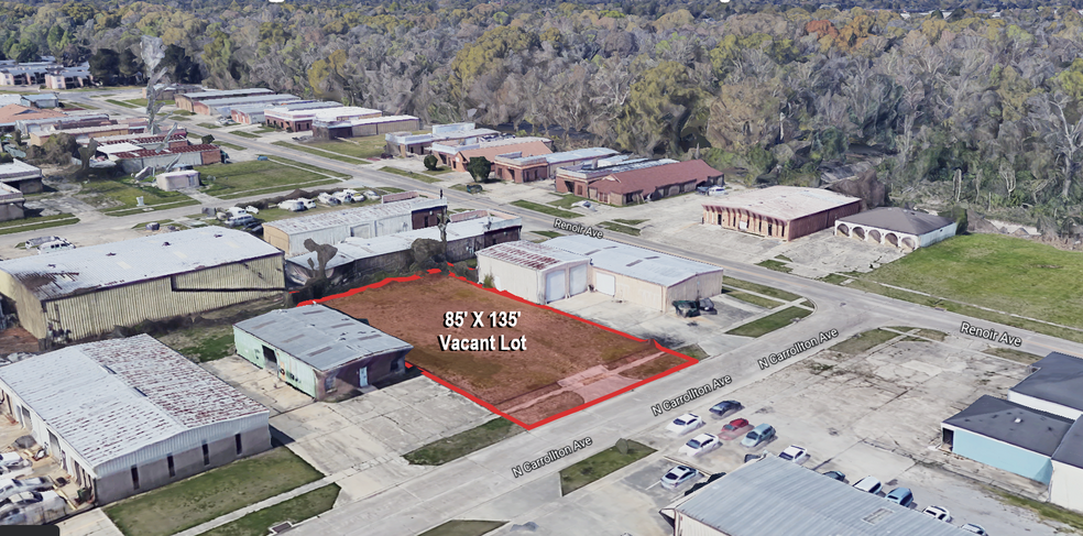 1123 Carrollton, Baton Rouge, LA for lease - Aerial - Image 1 of 3