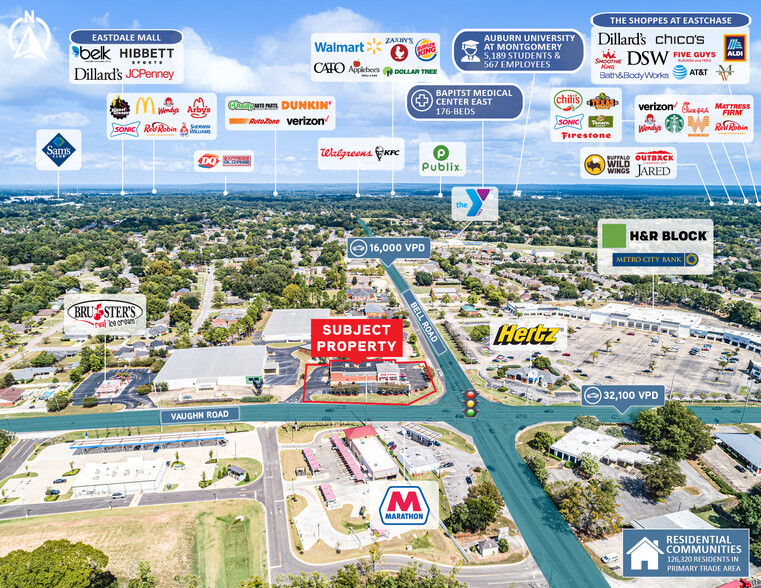 6891 Vaughn Rd, Montgomery, AL for sale - Building Photo - Image 3 of 5