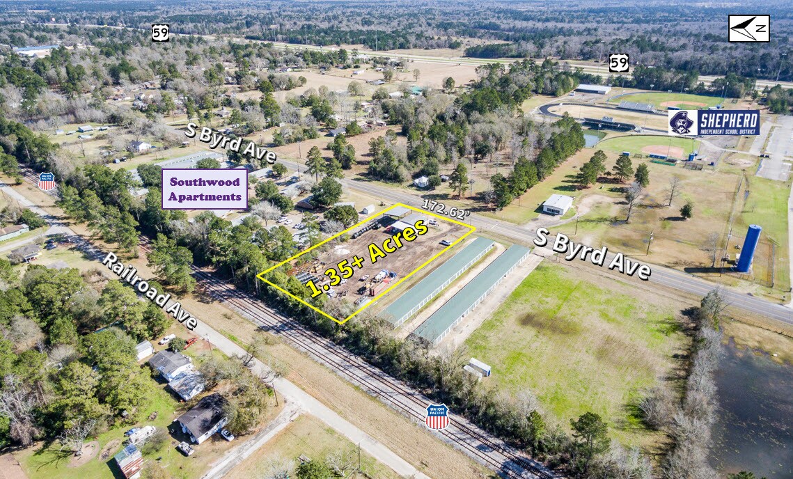 2170 S Byrd Ave, Shepherd, TX for sale Aerial- Image 1 of 1