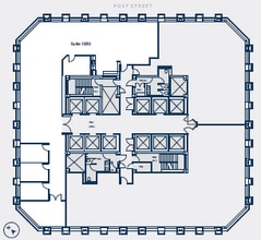 1 Post St, San Francisco, CA for lease Floor Plan- Image 1 of 1