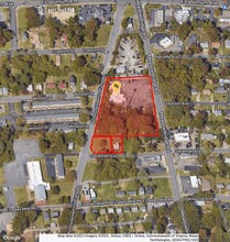 3810 Meadowbridge Rd, Richmond, VA - aerial  map view