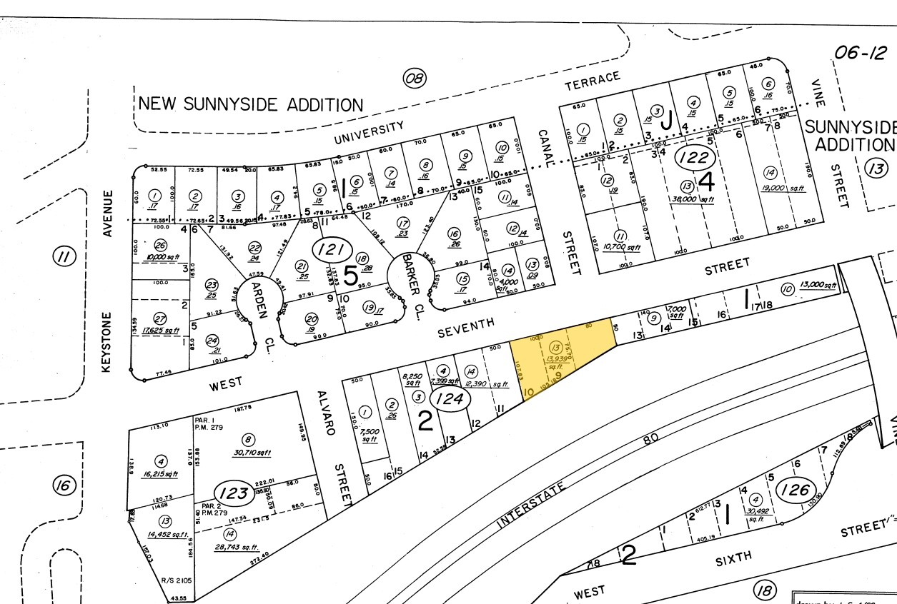 904 W 7th St, Reno, NV for sale Plat Map- Image 1 of 1