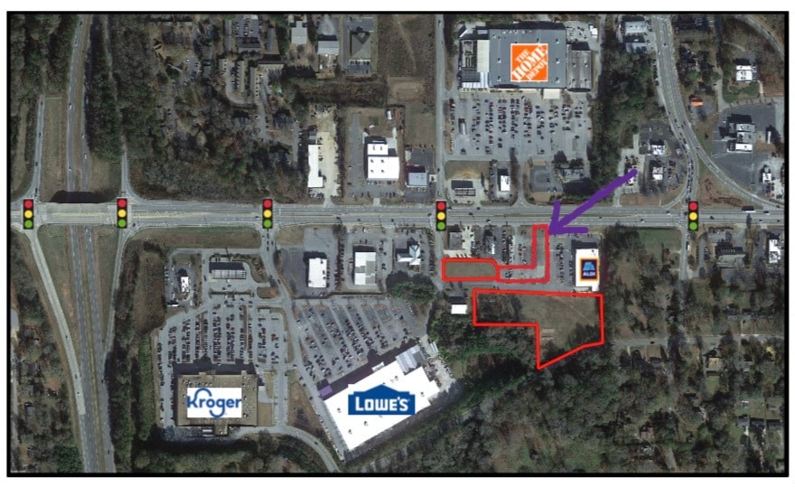 1410 Hwy 16W, Griffin, GA for lease - Aerial - Image 1 of 2