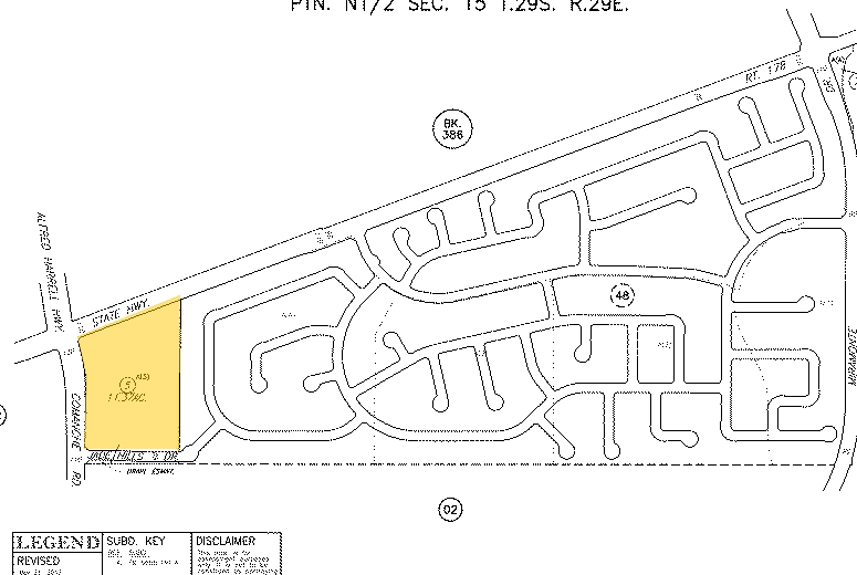 Commercial Development Opportunity portfolio of 2 properties for sale on LoopNet.com - Plat Map - Image 3 of 3