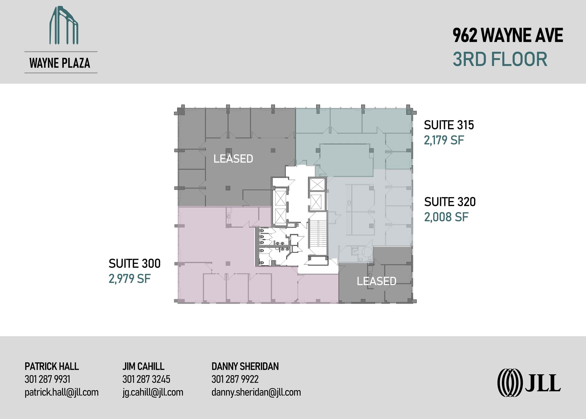 962 Wayne Ave, Silver Spring, MD for lease Floor Plan- Image 1 of 2
