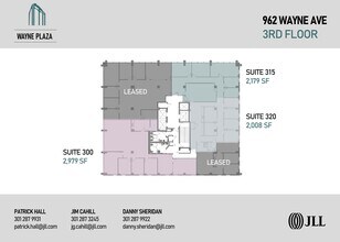 962 Wayne Ave, Silver Spring, MD for lease Floor Plan- Image 1 of 2