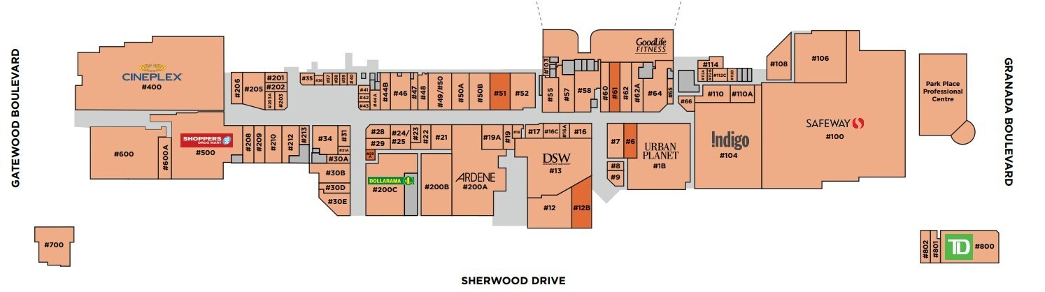 2020 Sherwood Dr, Sherwood Park, AB for lease Site Plan- Image 1 of 1