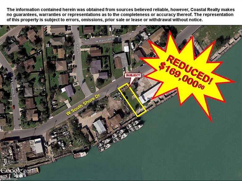 218 W South Shore Dr, Port Isabel, TX for sale - Aerial - Image 1 of 1